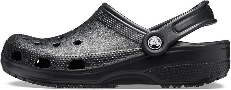 | Crocs Unisex-Adult Classic Clog, Clogs for Women and Men, Black, 10 Women/8 Men | Mules & Clogs